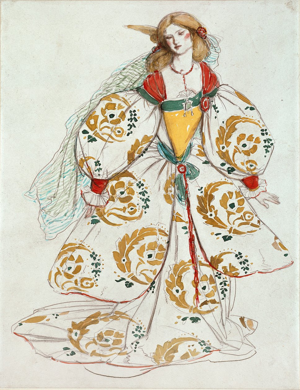 Kostumedesign, c1850-1880 af Charles S Ricketts