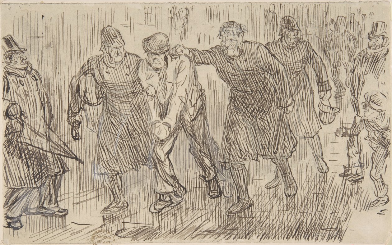 Happy Thought for Punch, 16. december 1876, 1876. af Charles Samuel Keene
