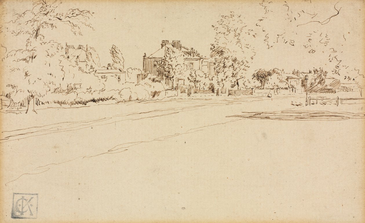 Hus i Hammersmith. af Charles Samuel Keene