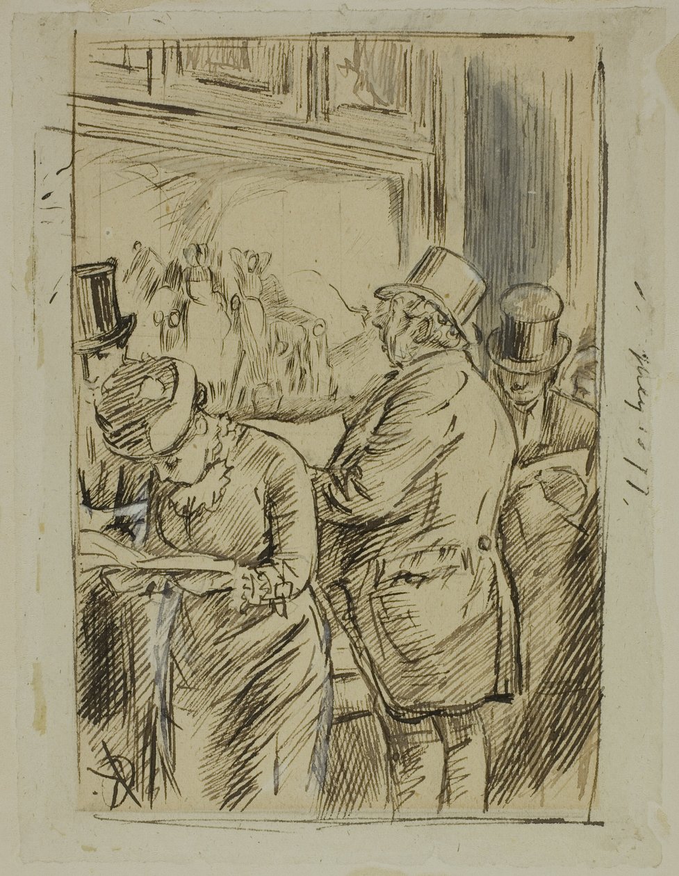 Kartoffelhøsten af Charles Samuel Keene