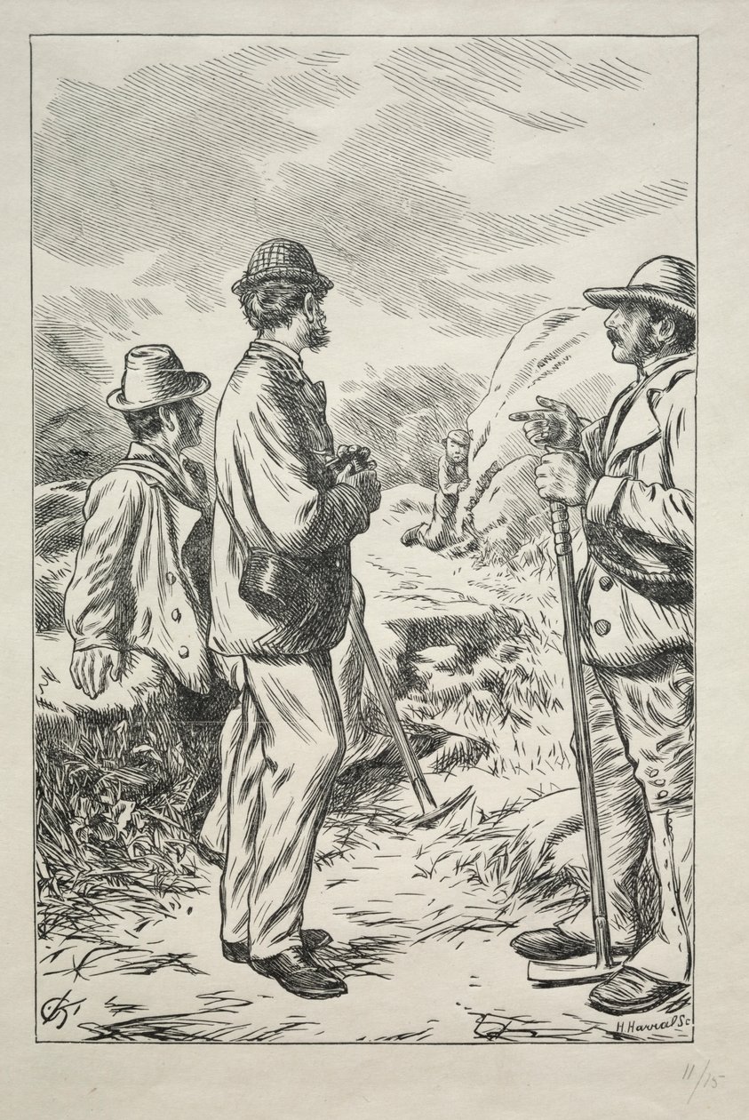 De tre navne, 1869. af Charles Samuel Keene