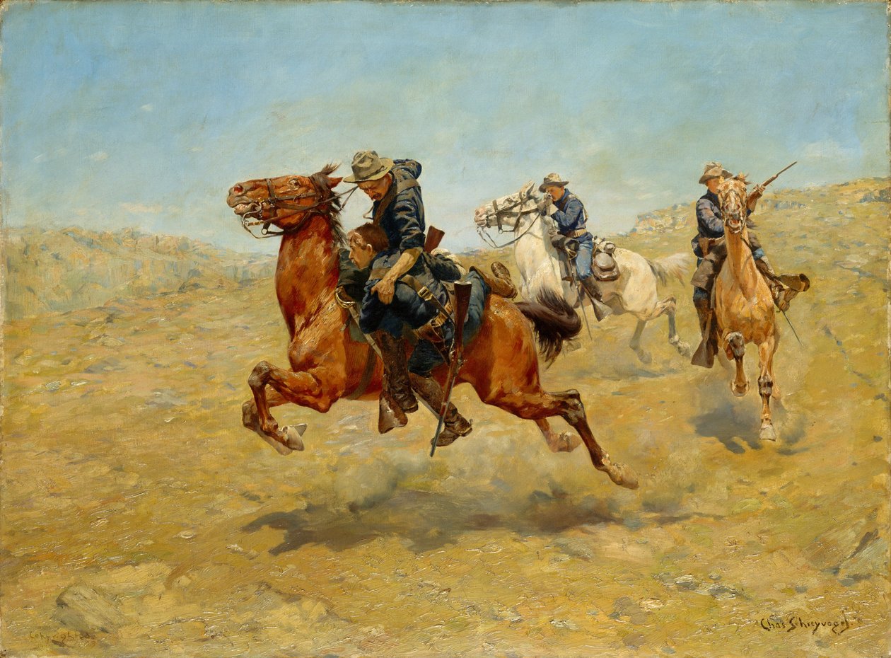 My Bunkie, 1899 af Charles Schreyvogel