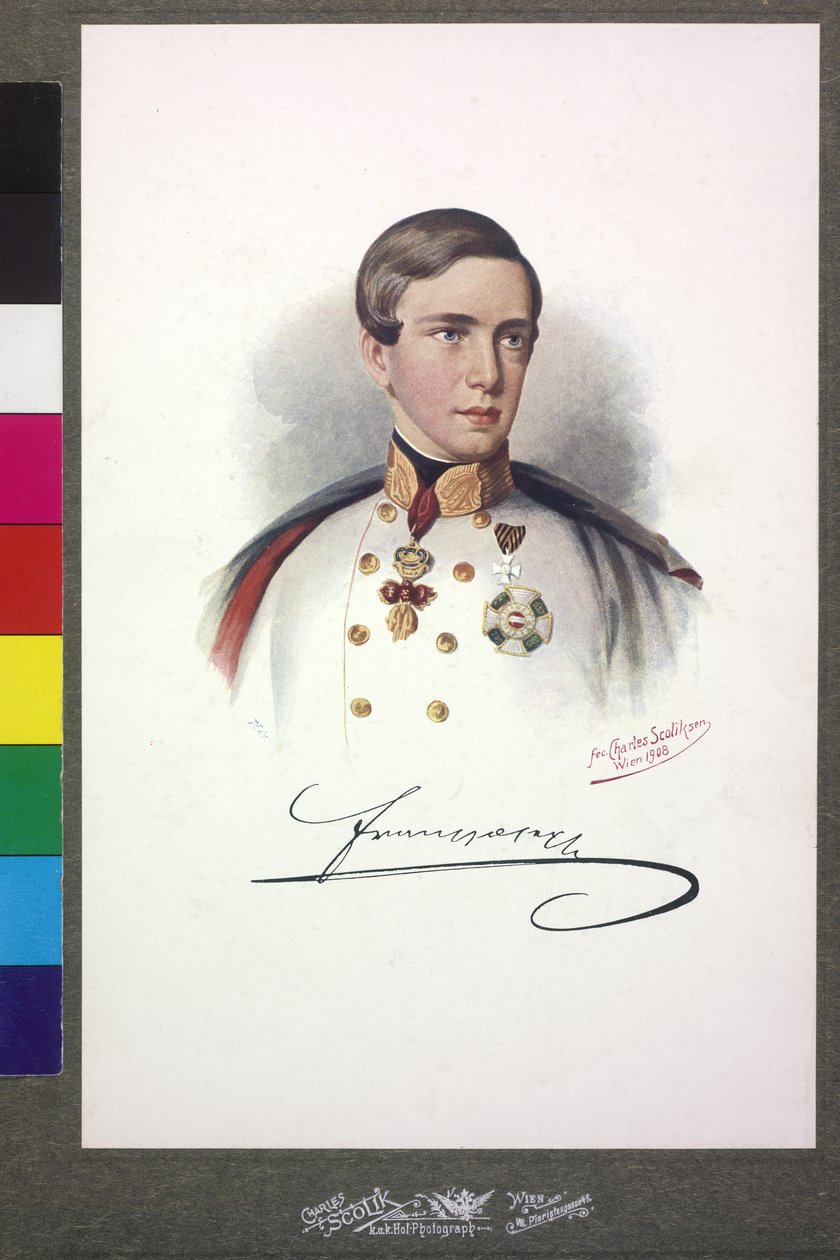 Kejser af Østrig Franz Joseph I af Charles Scolik