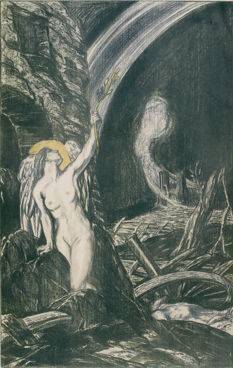 Kunstens genfødsel, 1917 af Charles Shannon