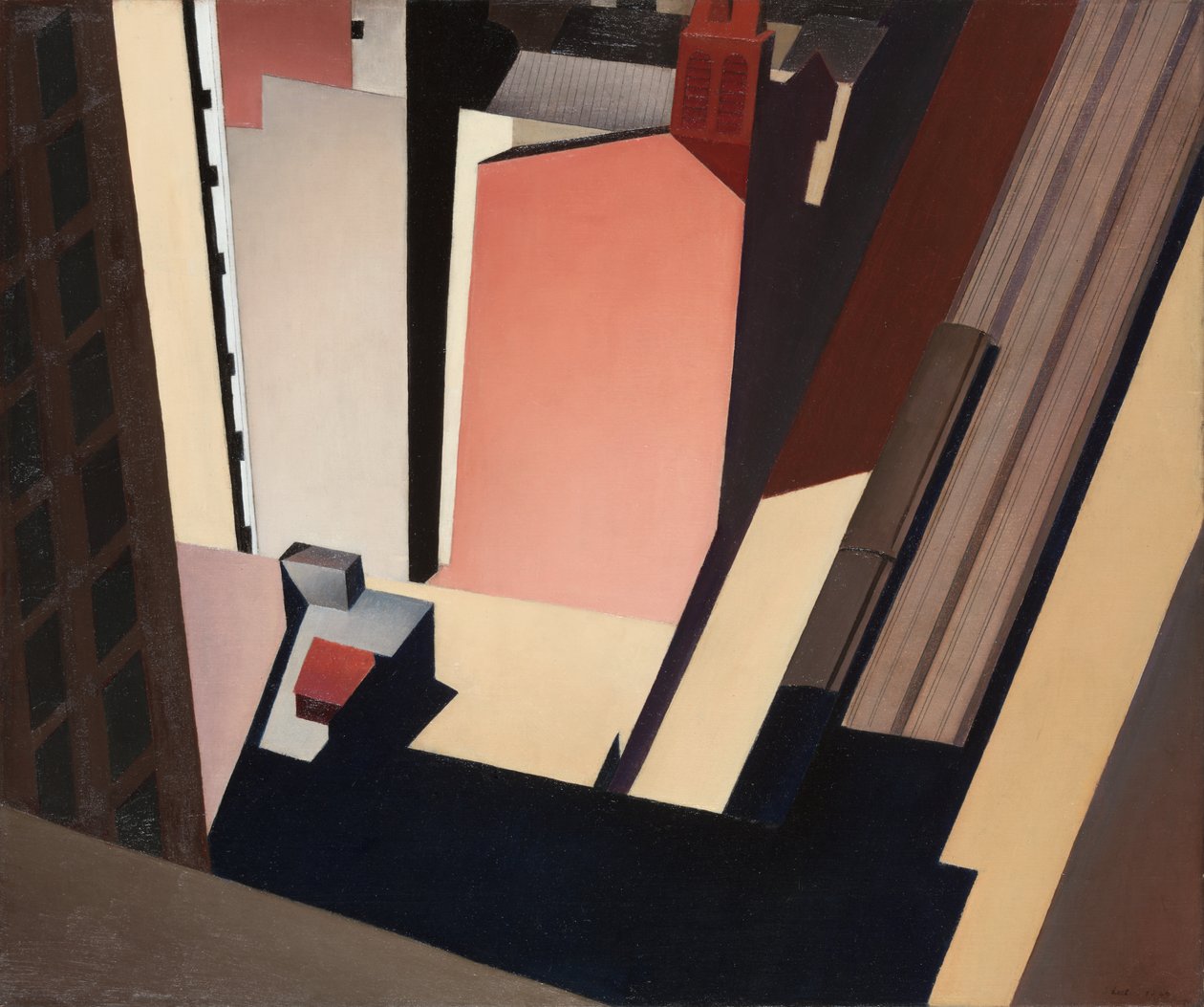 Kirkegade El af Charles Sheeler