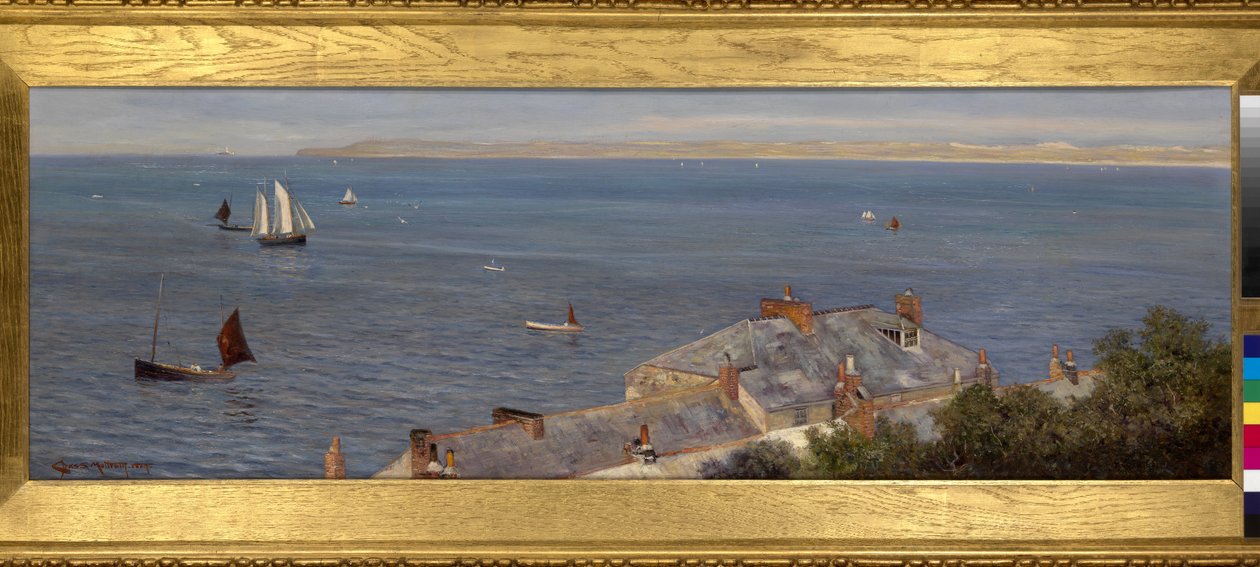St. Ives, 1889 af Charles Sim Mottram