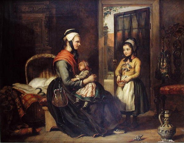 En hollandsk familie af Charles Sims