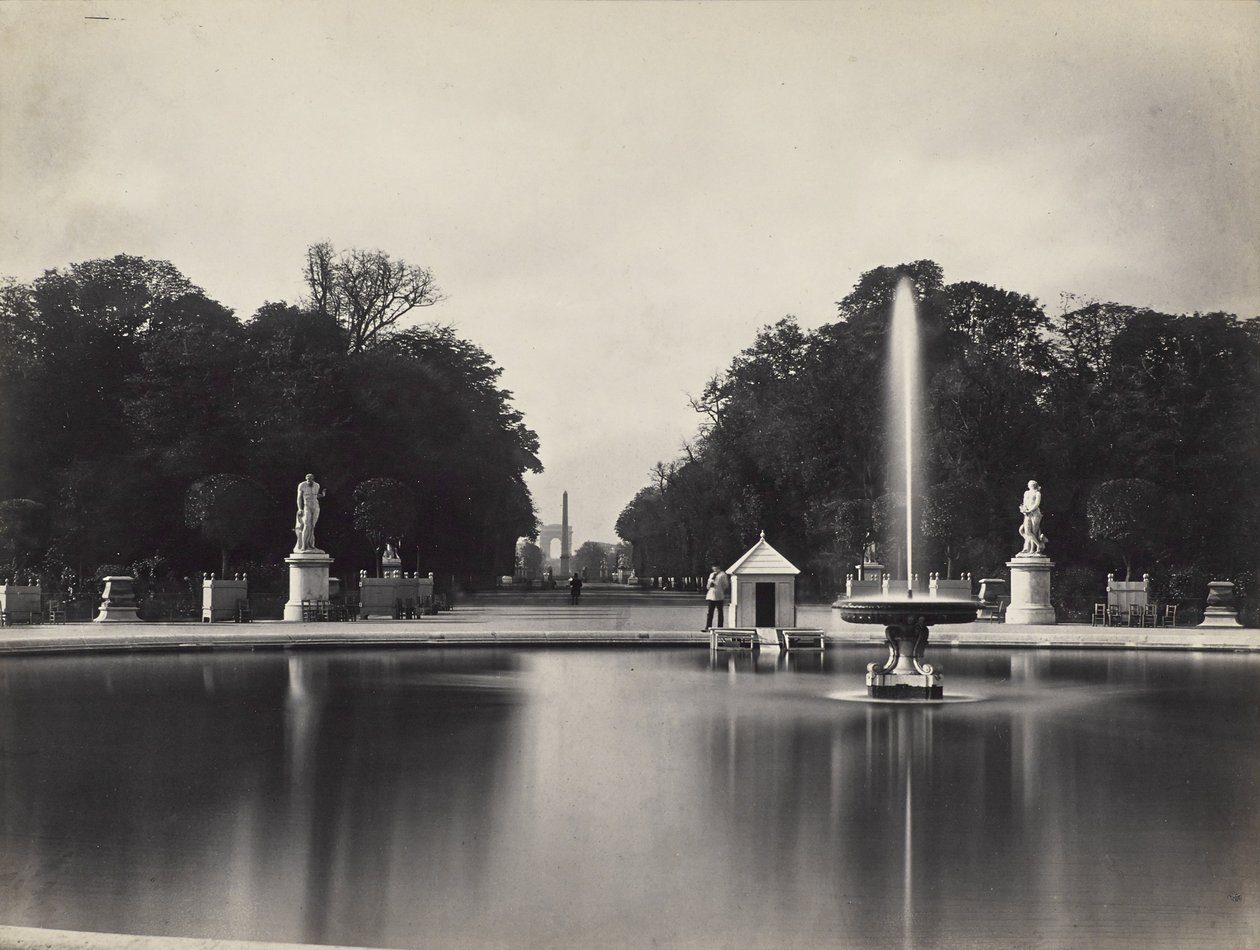 Tuileries Garden, Paris af Charles Soulier
