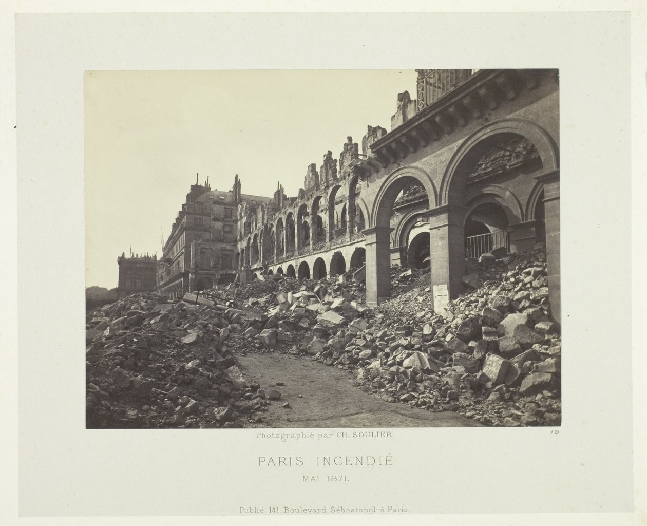Paris Fire (Finansministeriet) af Charles Soulier