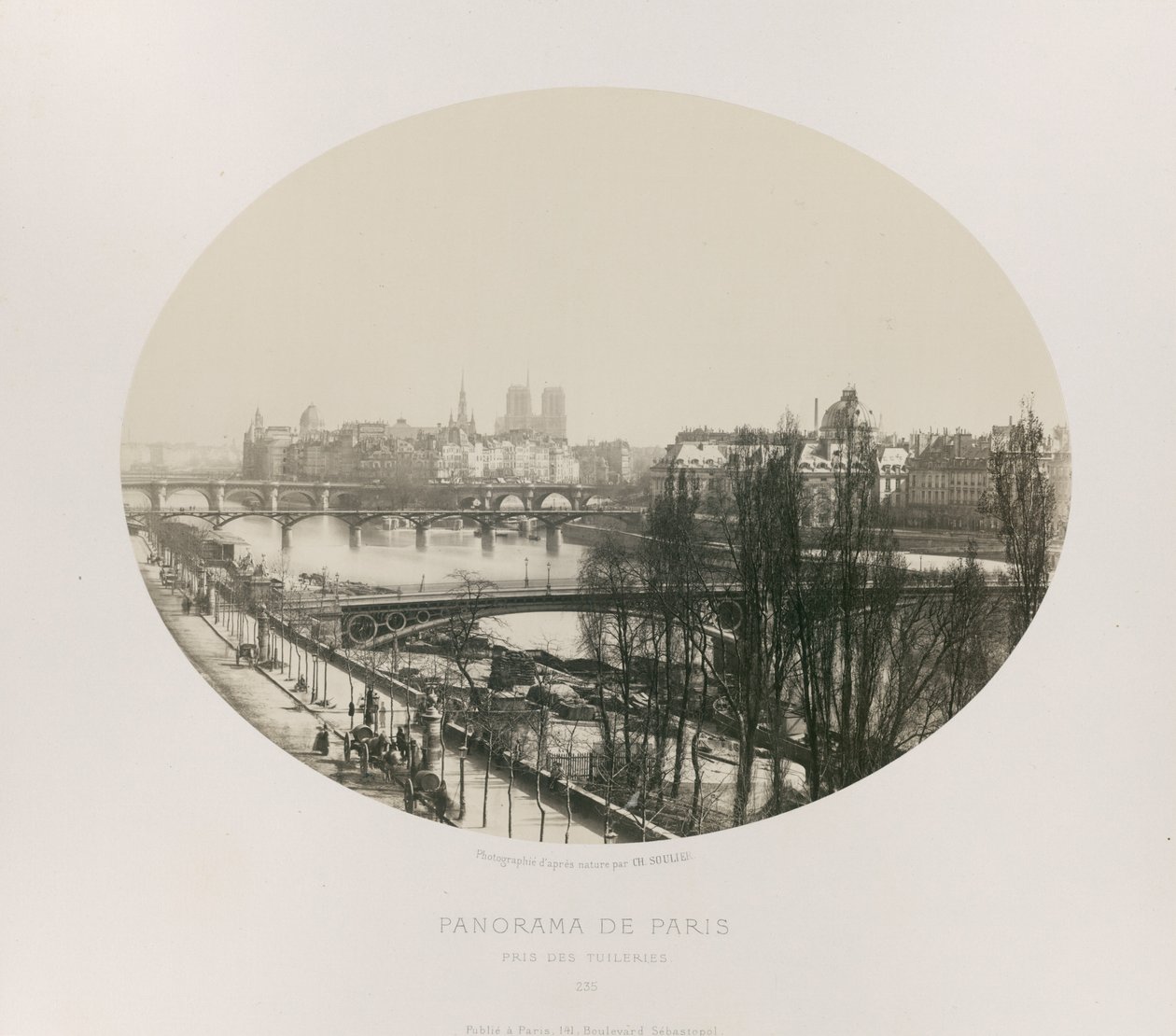 Pris des Tuileries af Charles Soulier