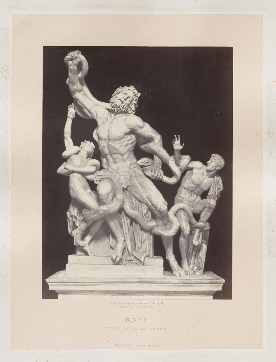 Rom: Laocoon Group (Vatikanet) af Charles Soulier