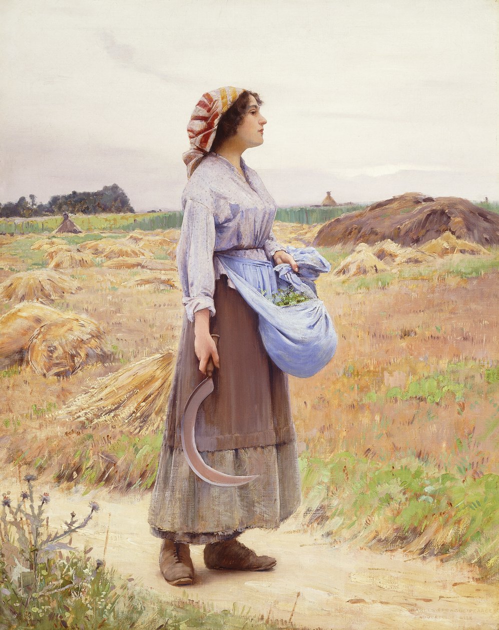 Friske indsamlinger, af Charles Sprague Pearce