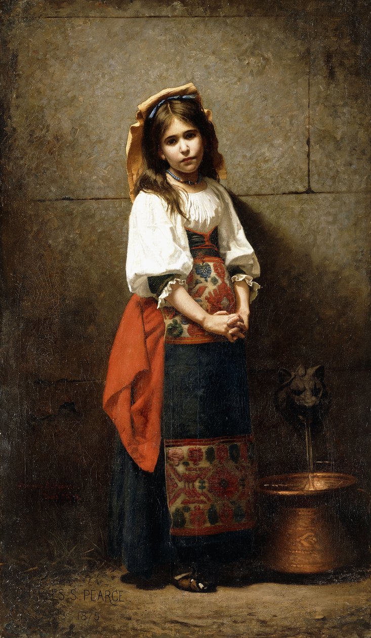 Italieneren af Charles Sprague Pearce