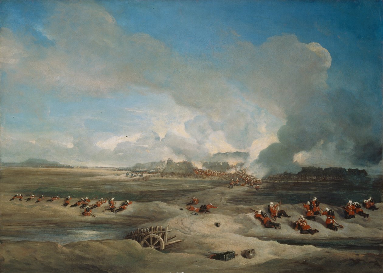 Stormningen og erobringen af det nordlige fort, Peiho, den 21. august 1860, 1860 af Charles Stewart Hardinge