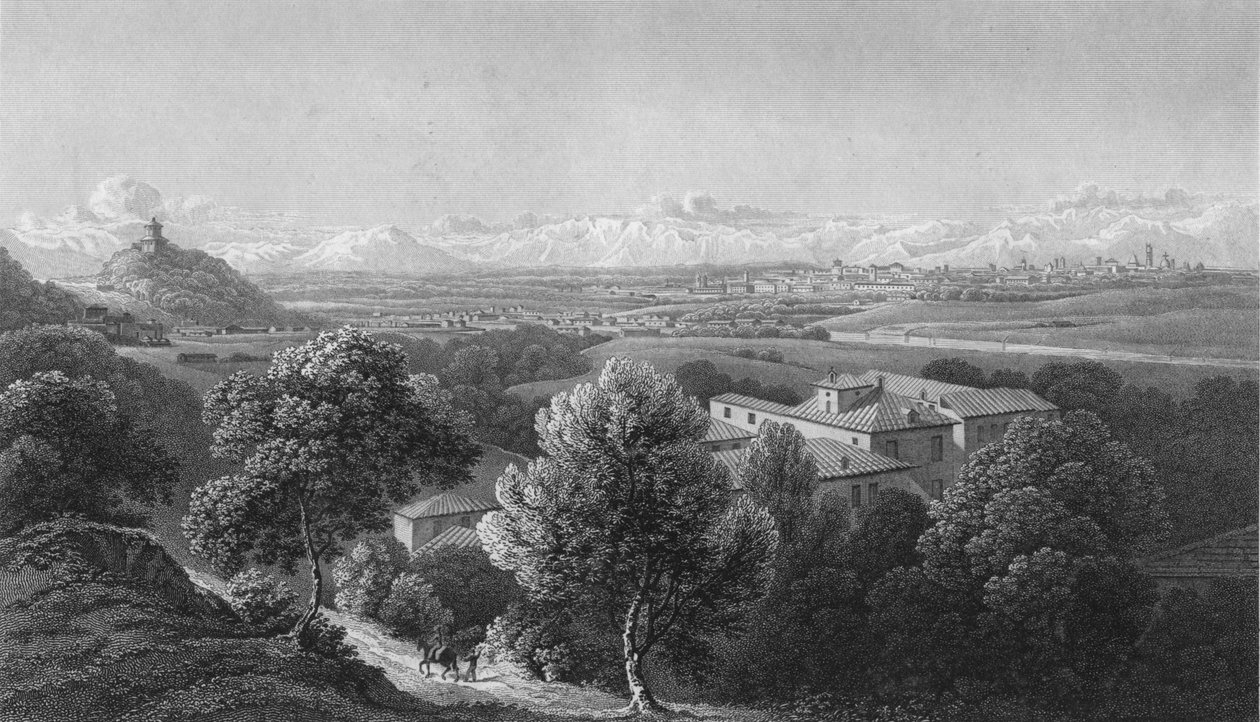 Torino, 1818 af Charles Theodosius Heath
