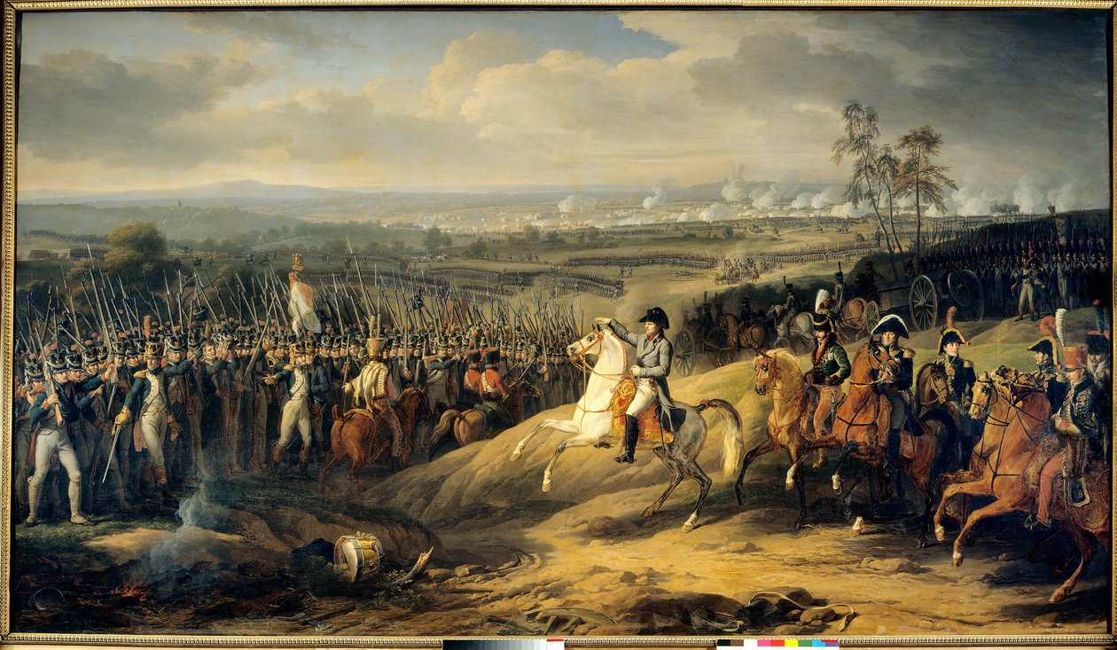 Slaget ved Iena den 14. oktober af Charles Thevenin