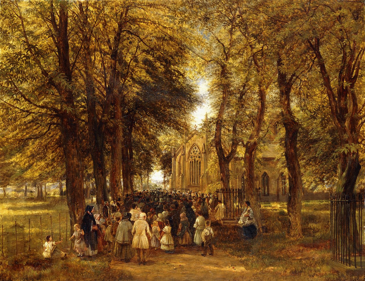 Et landbryllup, af Charles Thomas Burt
