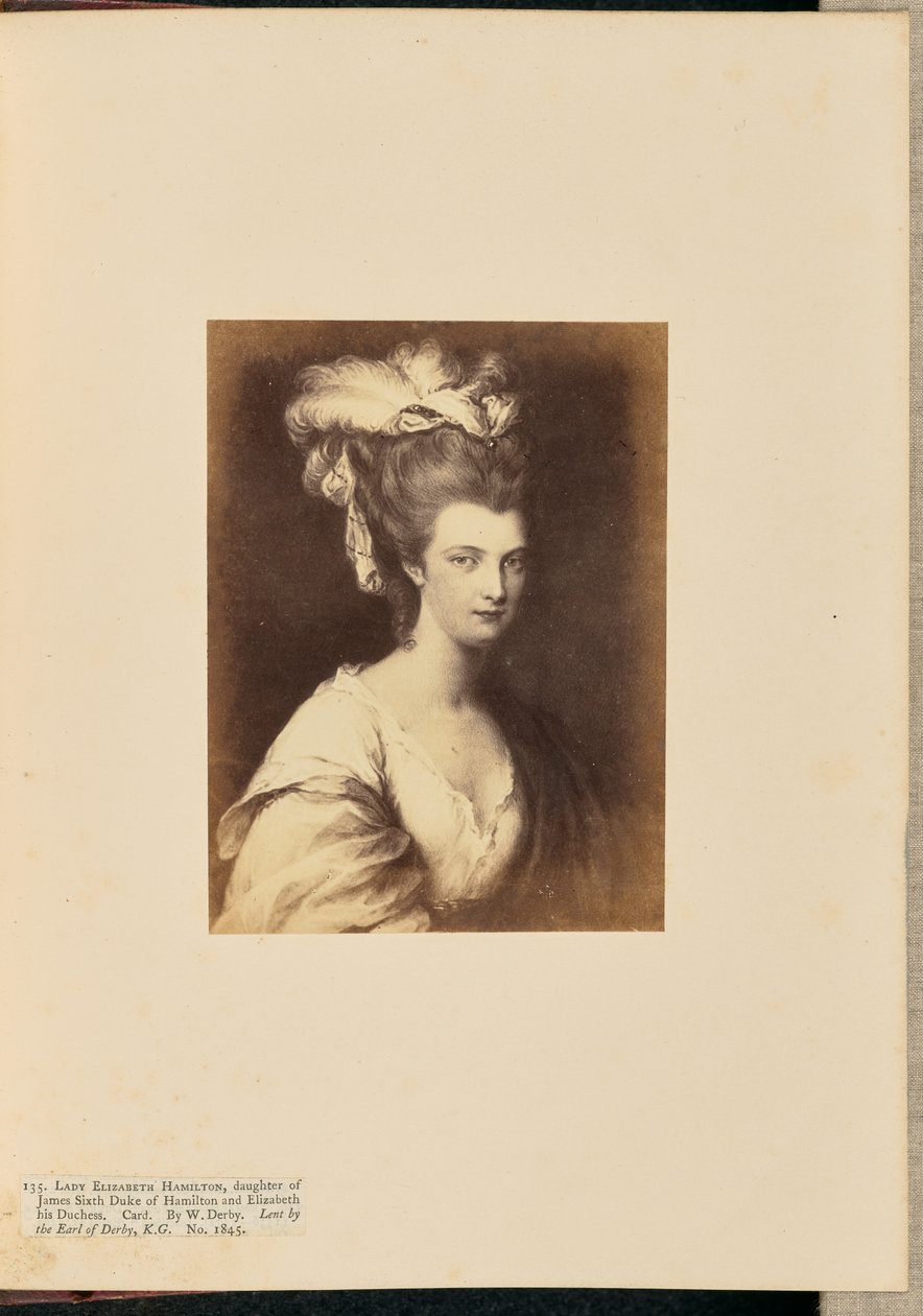 Lady Elizabeth Hamilton af Charles Thurston Thompson