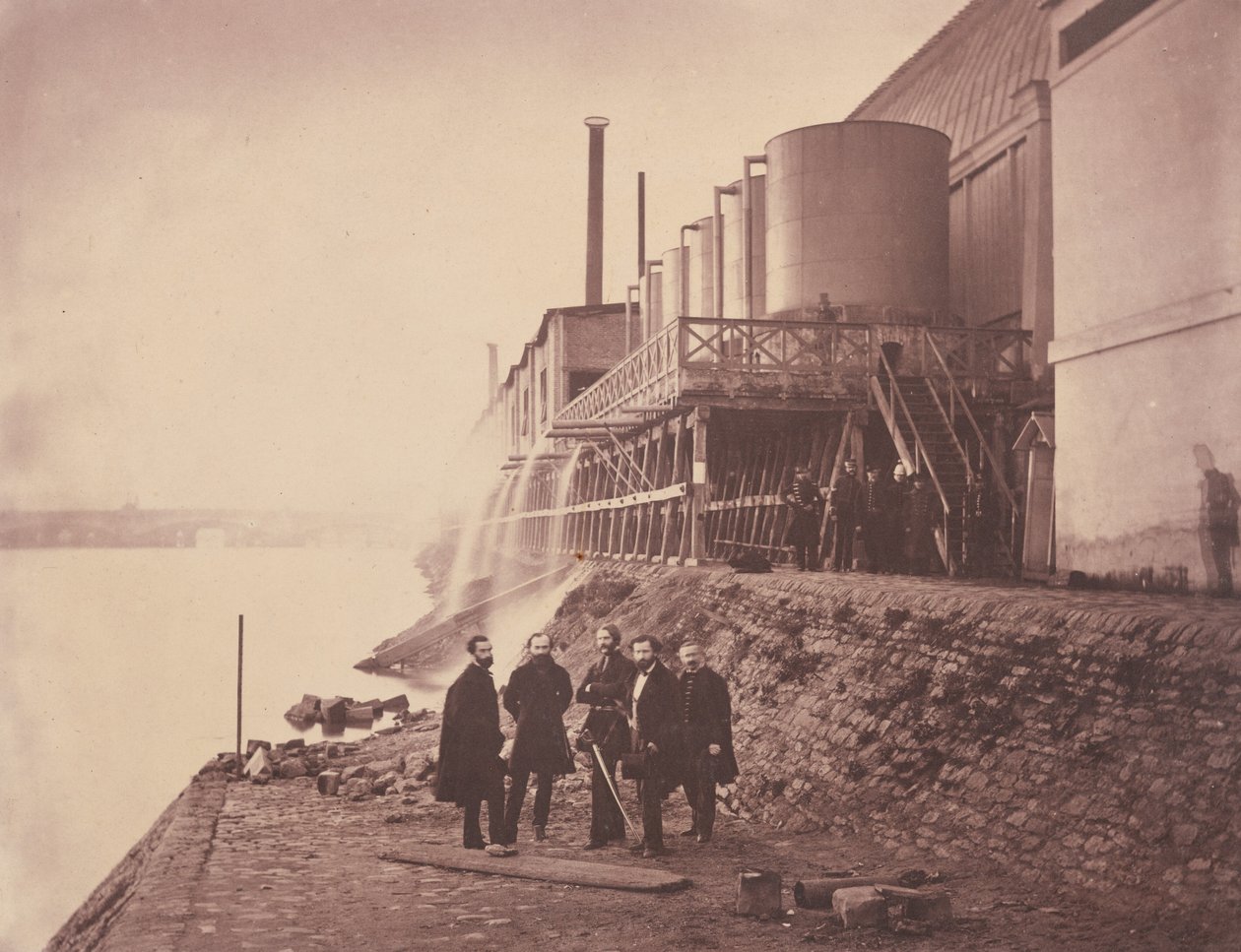 Vandtanke uden for bilaget, Paris Exposition Universelle af Charles Thurston Thompson