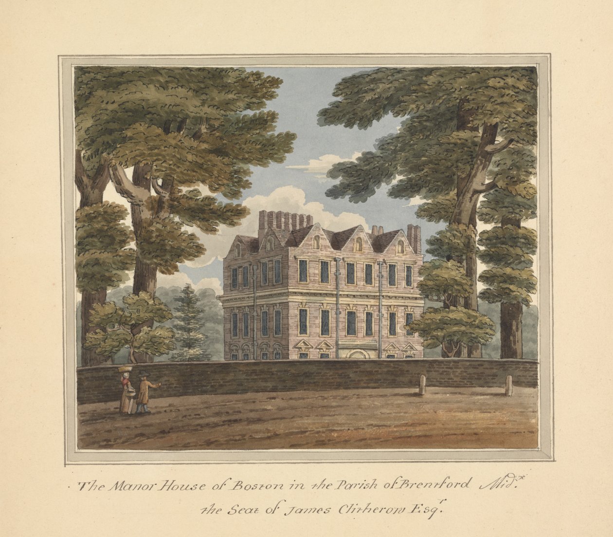 Boston Manor, Brentford, Middlesex af Charles Tomkins