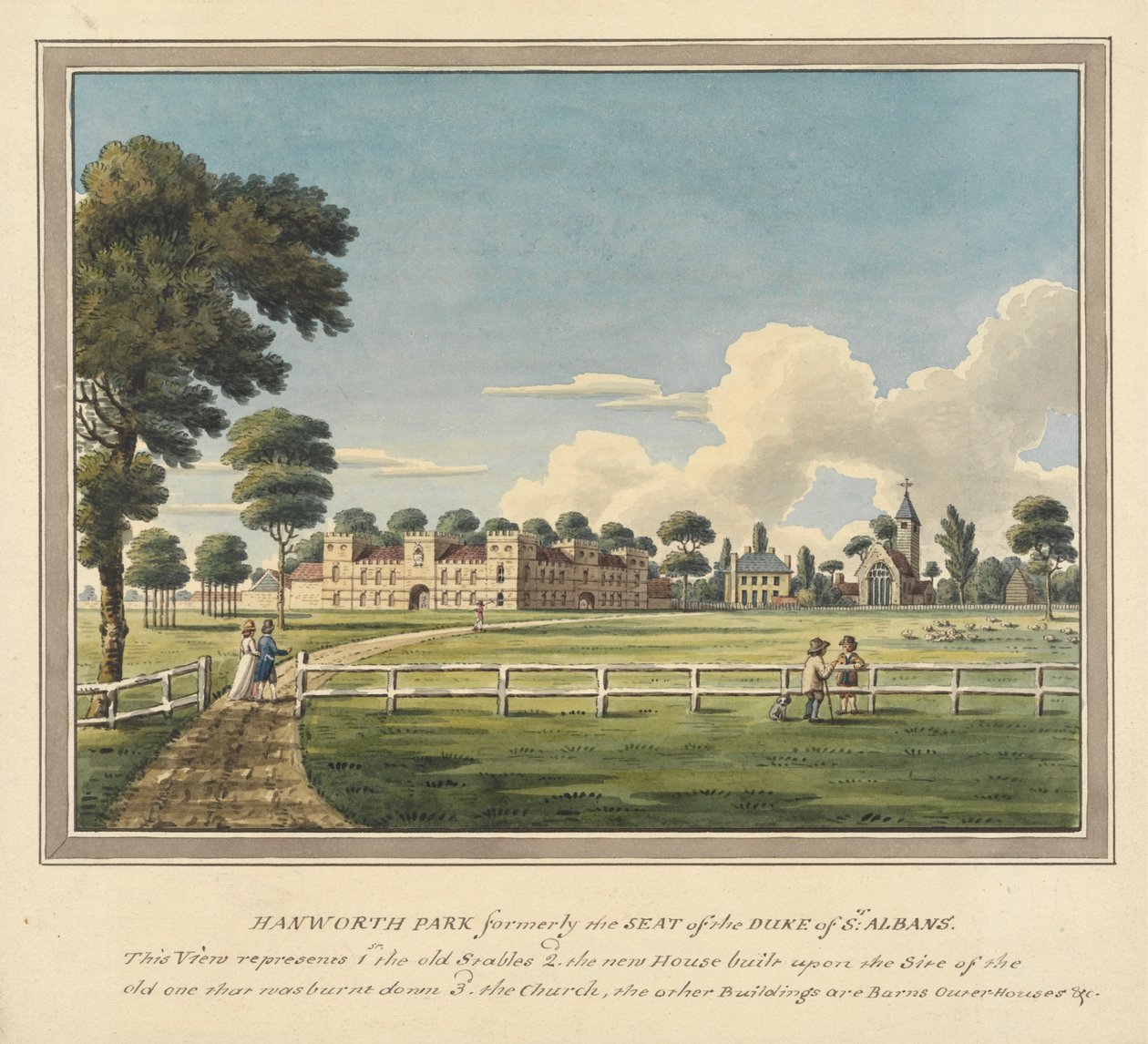 Hanworth Park, Middlesex af Charles Tomkins