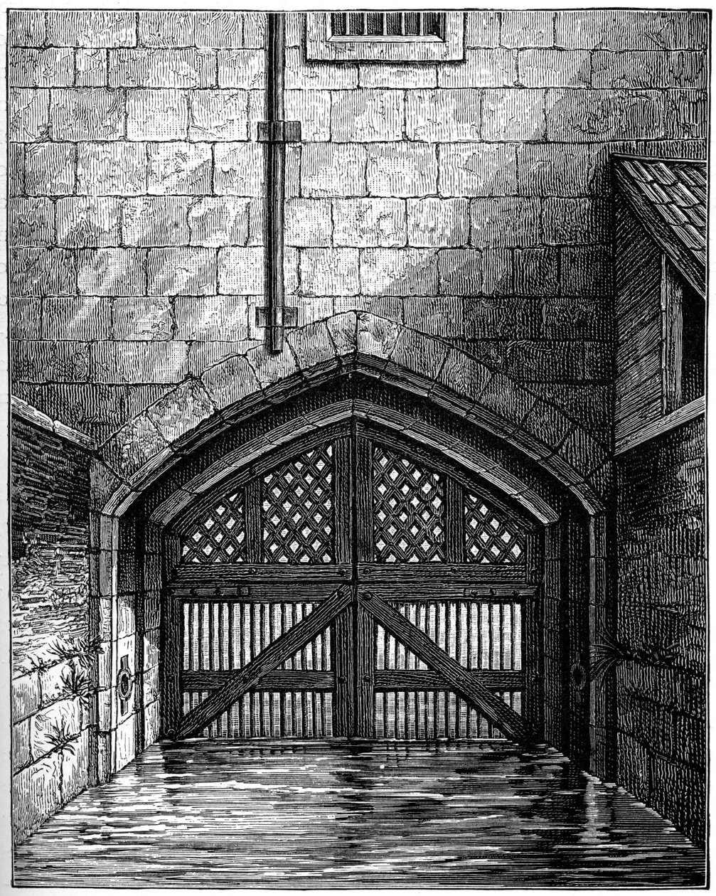 Traitors Gate, Tower of London, 1801, 1893. af Charles Tomkins