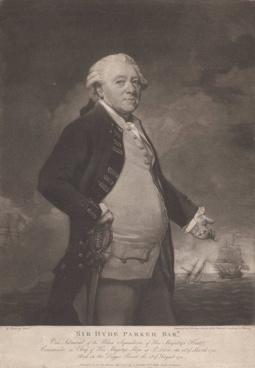Sir Hyde Parker af Charles Townley