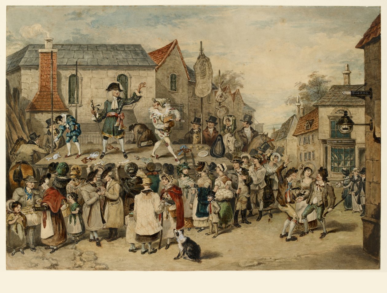 En messe i Woodstock af Charles Turner