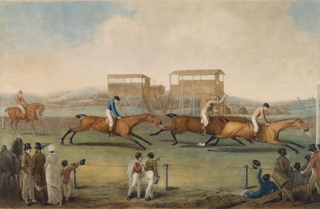A Pair: Coming In, London, 20. januar 1803 (akvatint) af Charles Turner