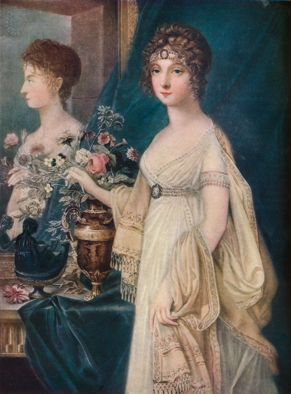 Elizabeth, konsort af Alexander I, 19. århundrede, 1917 af Charles Turner