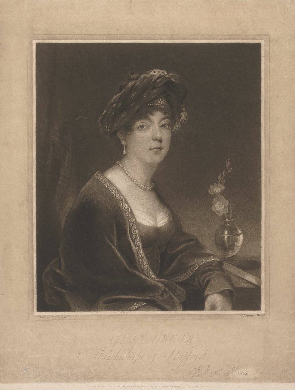 Elizabeth, Marchionesse af Stafford af Charles Turner