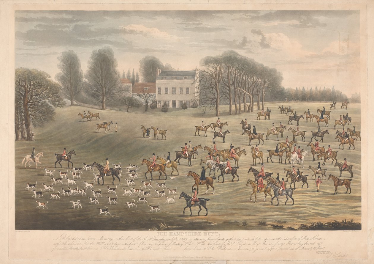 Hampshire-jagten af Charles Turner