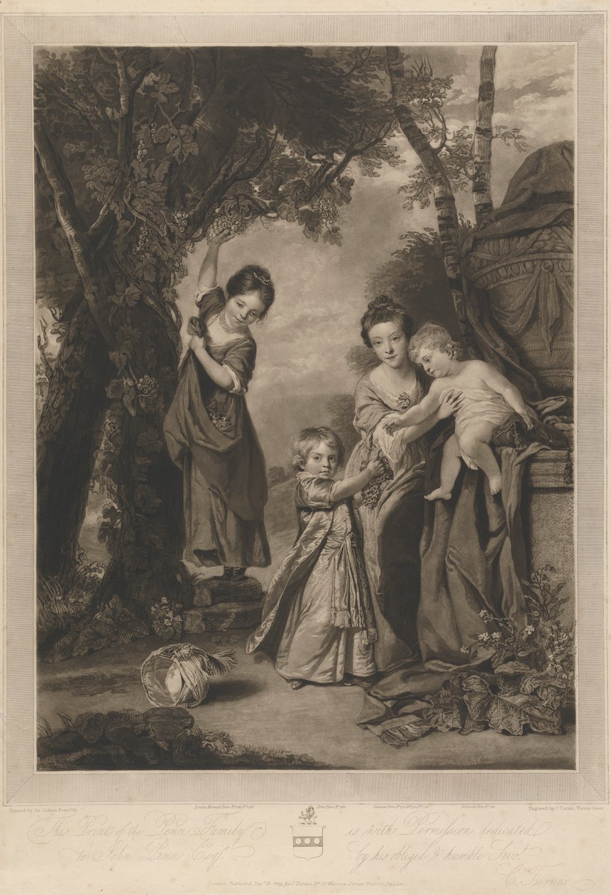 Familien Penn af Charles Turner
