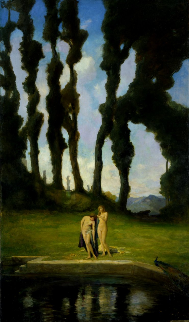 Efter badet, 1910. af Charles Walter Stetson