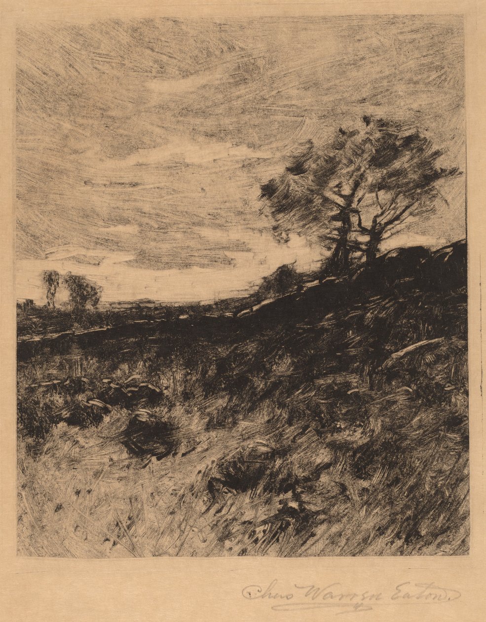 Landskab af Charles Warren Eaton