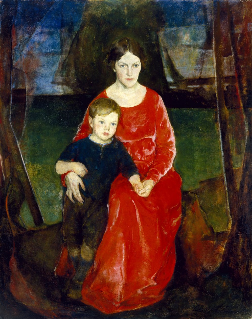 American Motherhood, 1922 af Charles Webster Hawthorne