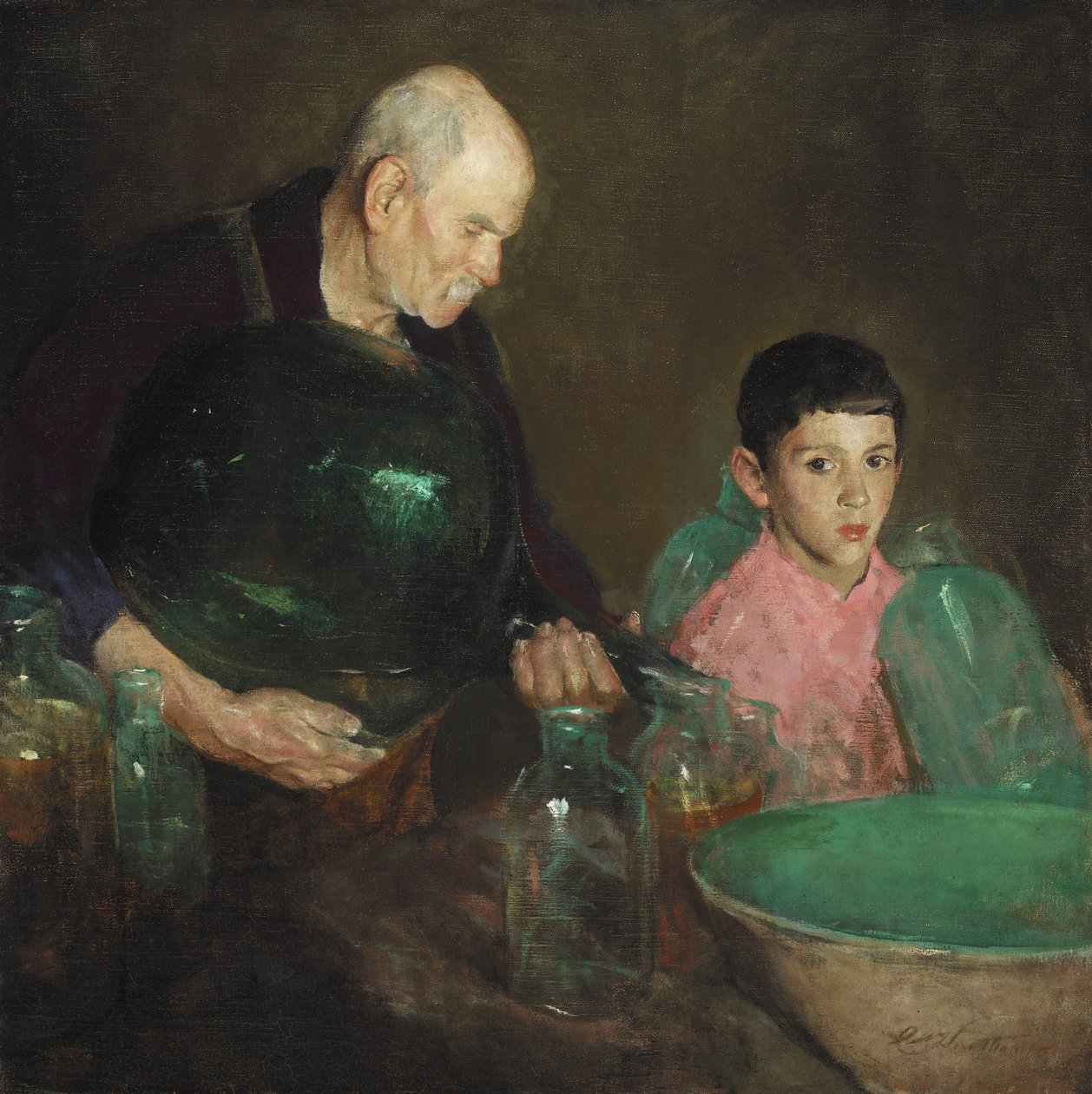 Raffineringsolie, ca. 1910 af Charles Webster Hawthorne