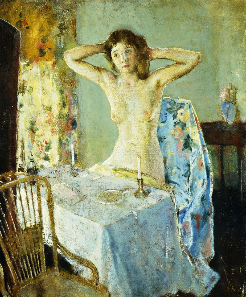 Sminkebordet af Charles Webster Hawthorne