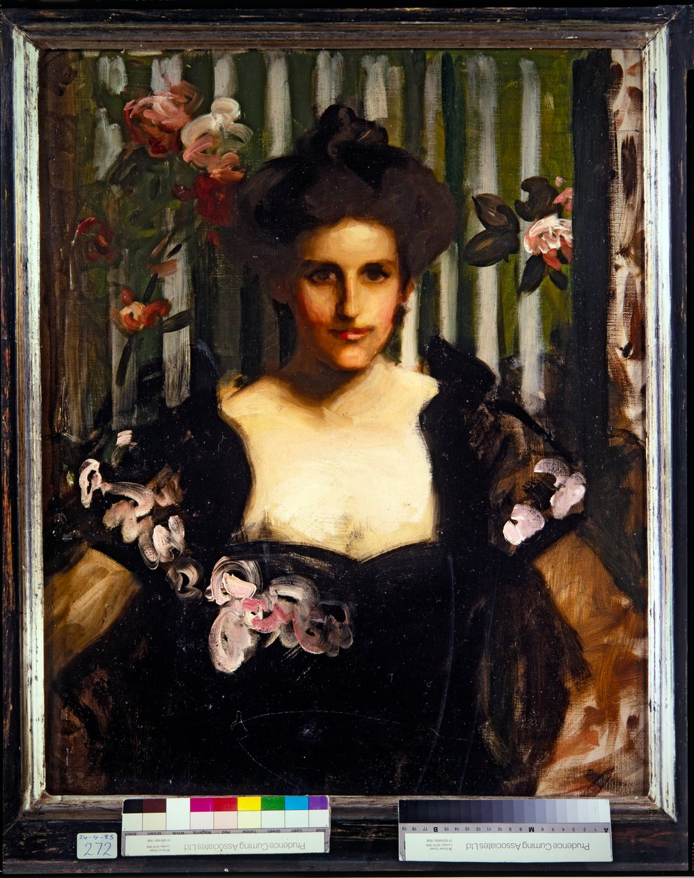 Portræt af en dame (maleri) af Charles Wellington Furse