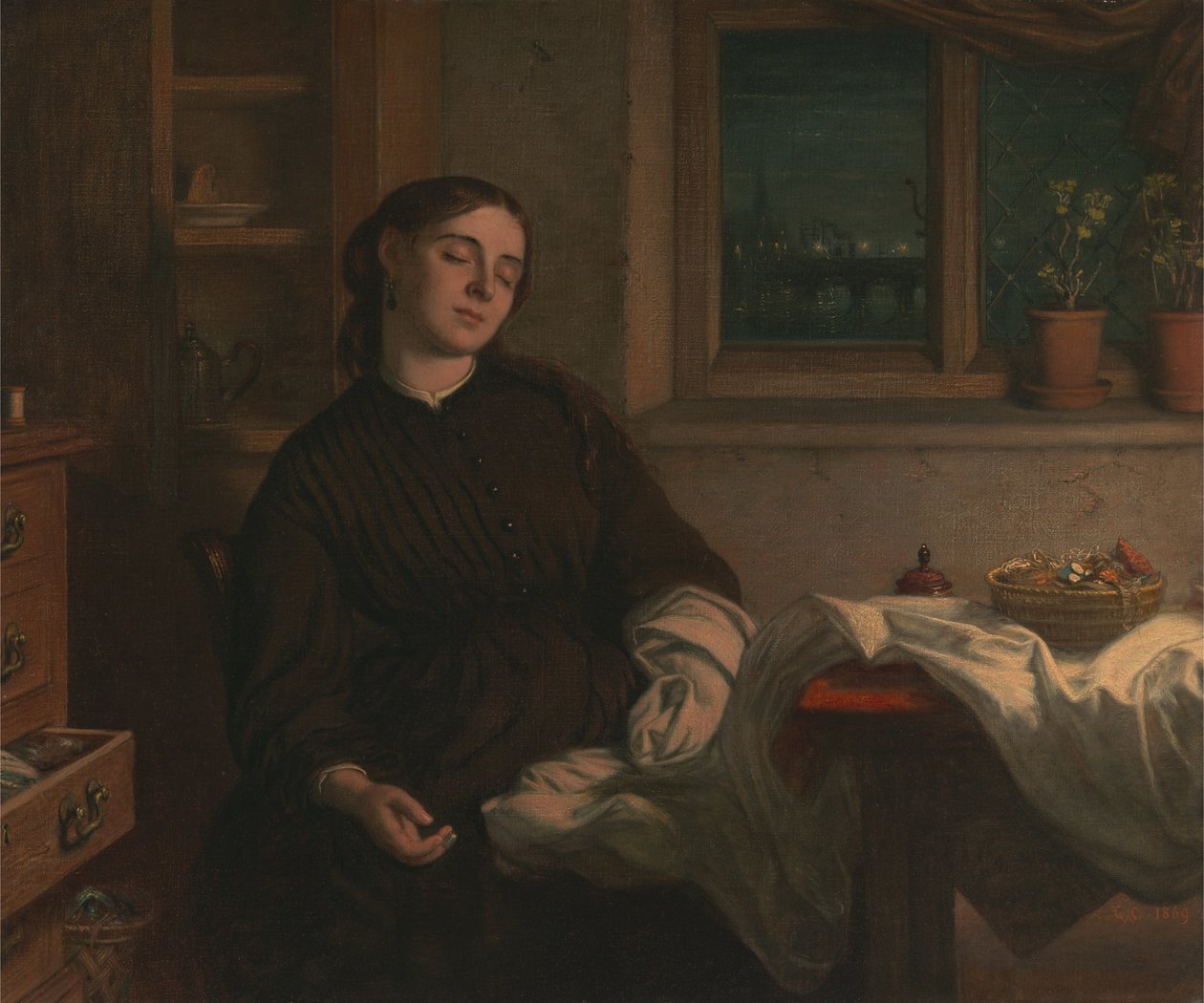 Hjemmedrømme af Charles West Cope