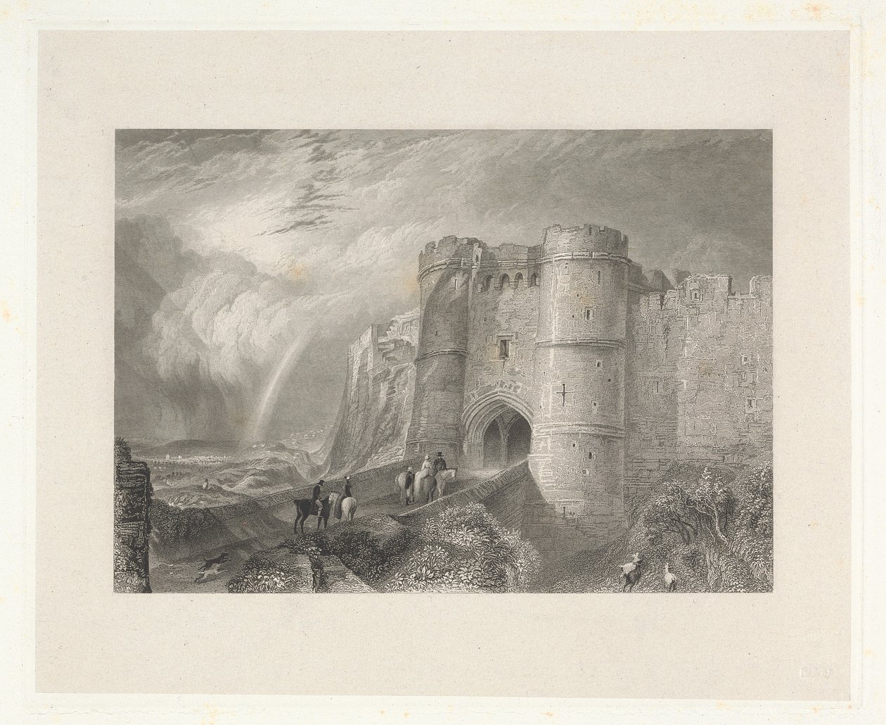 Carisbrook Castle, Isle of Wight af Charles Westwood