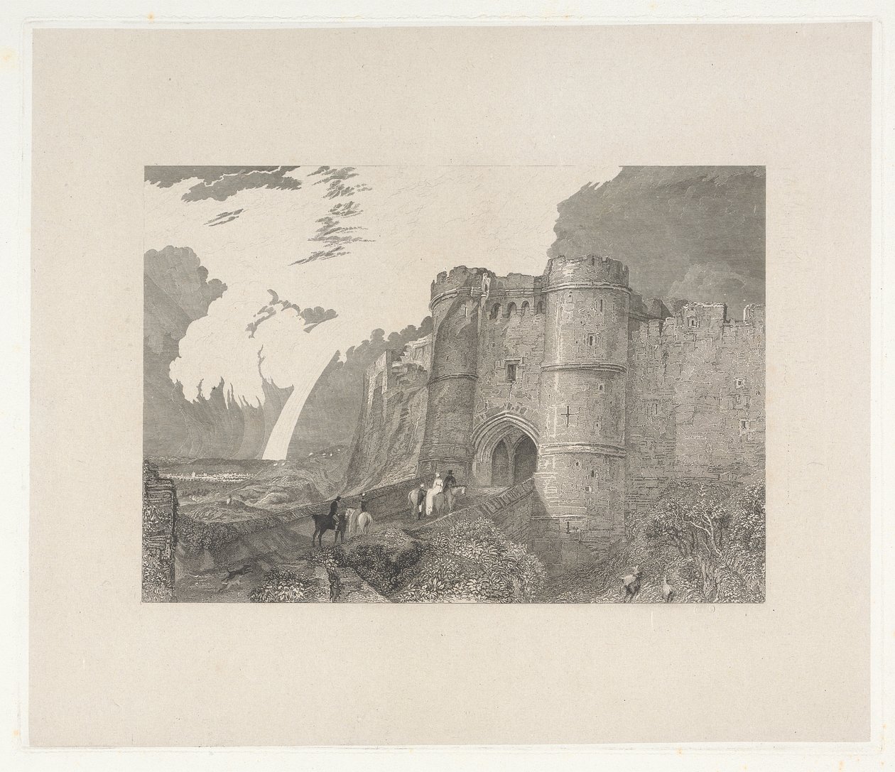 Carisbrook Castle, Isle of Wight af Charles Westwood