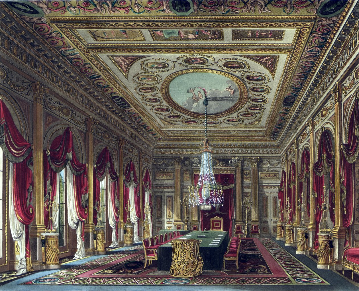 The Throne Room, Carlton House, fra 
