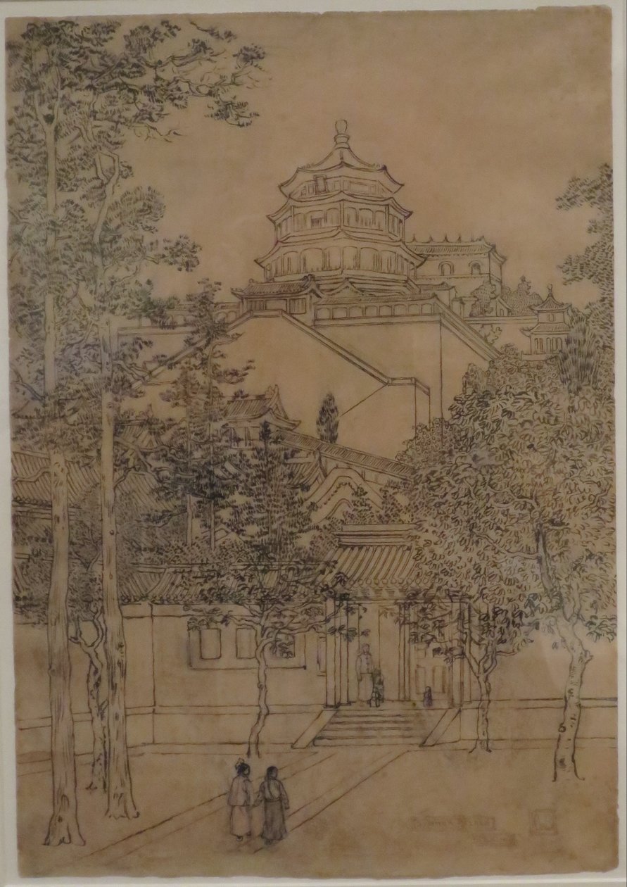 "Sommerpaladset, Peking" af Charles W. Bartlett, HMA 28114 af Charles William Bartlett