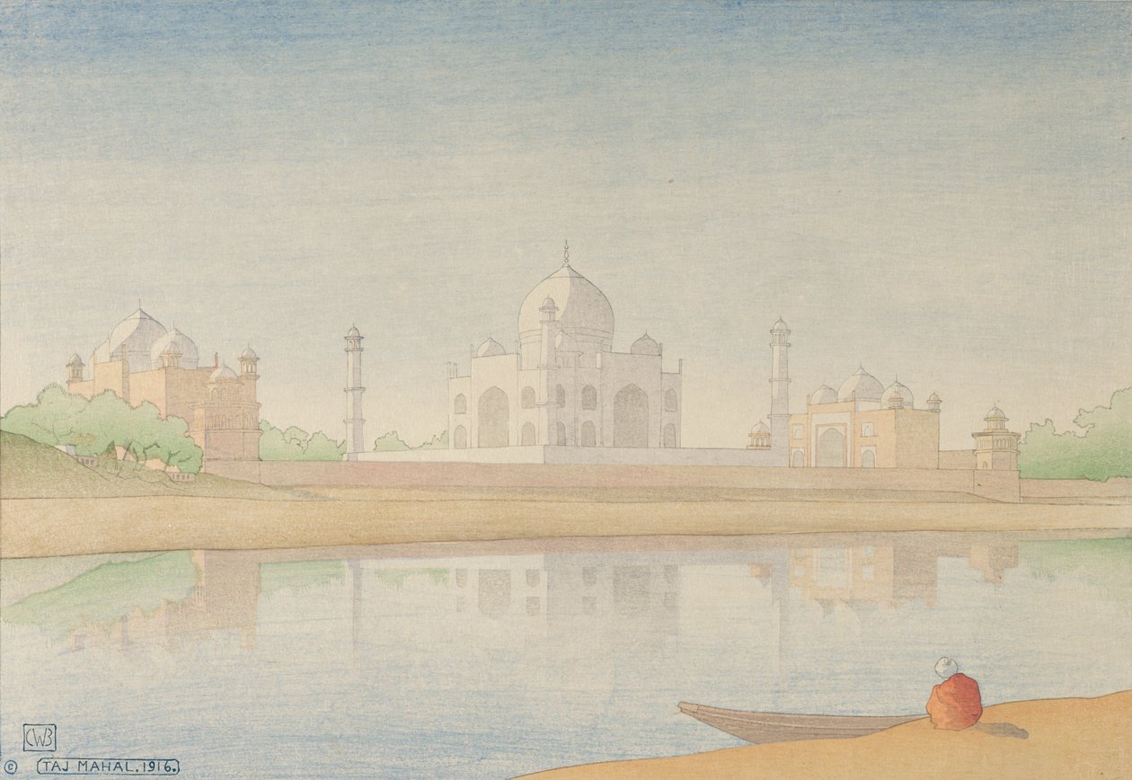 Taj Mahal af Charles William Bartlett