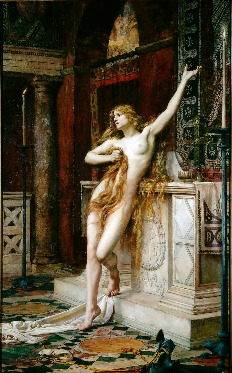 Hypatia, 1885 af Charles William Mitchell