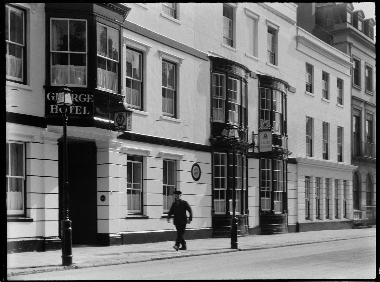 George Hotel, High Street, City of Portsmouth, 1930