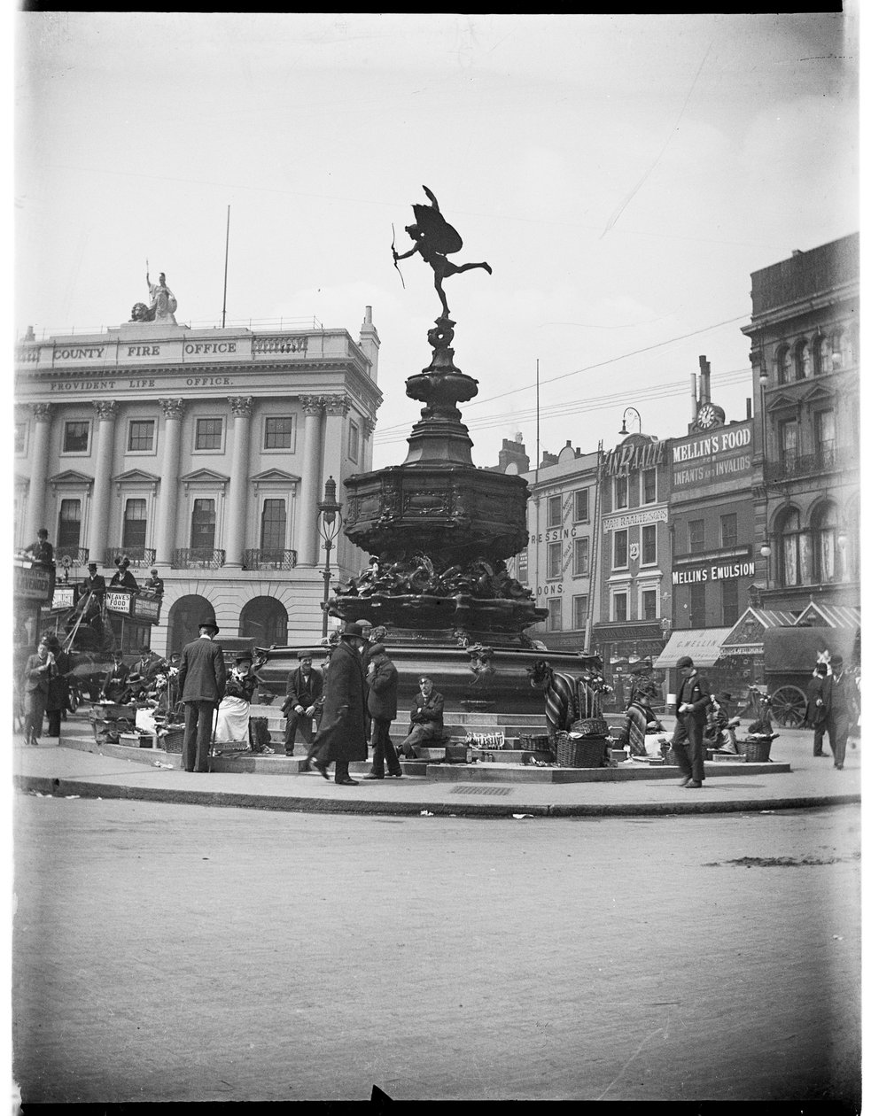Shaftesbury Memorial Fountain, Piccadilly Circus, City of Westminster, London, 1895-1905. af Charles William Prickett