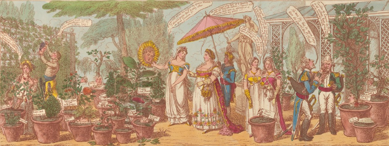 Kejserlig botanik - eller et kig på Josephines samling af engelske Exoticks, vide t..., 1. marts 1814. af Charles Williams.