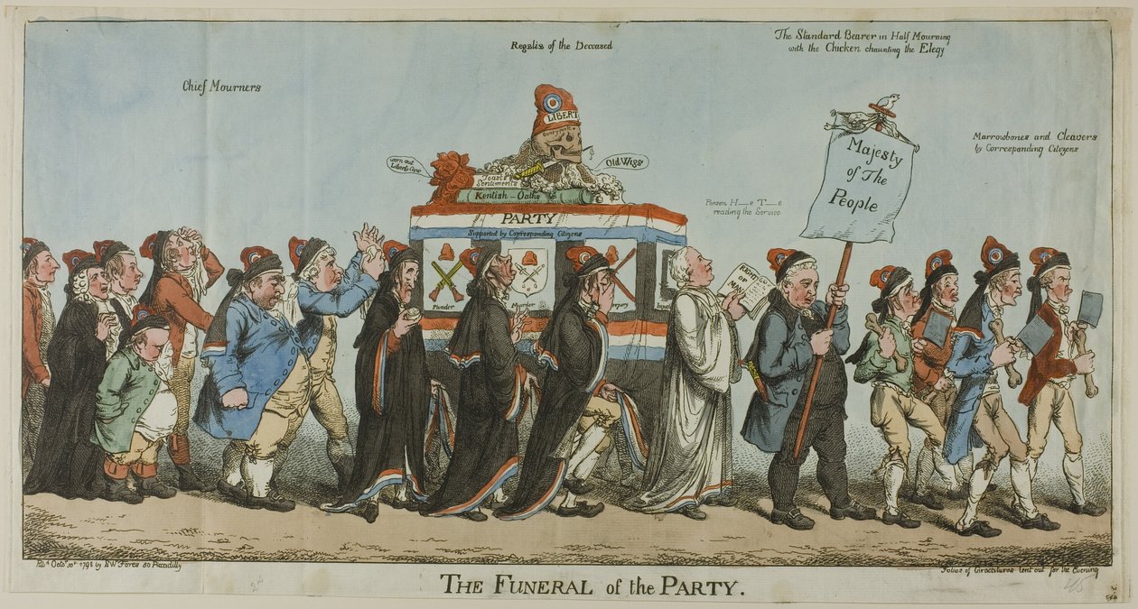 Partiets begravelse af Charles Williams